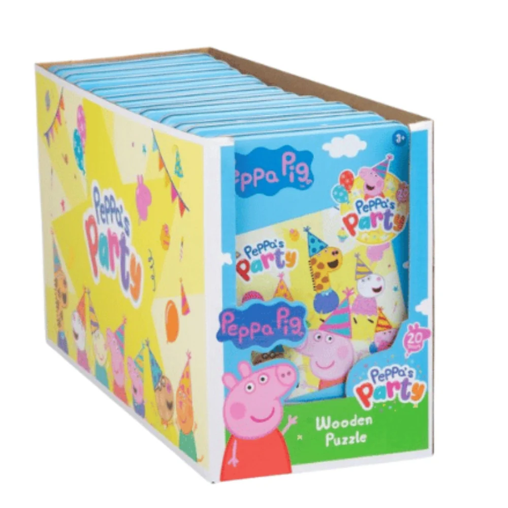 Peppa Pig Wooden Puzzle Tin - Image 4