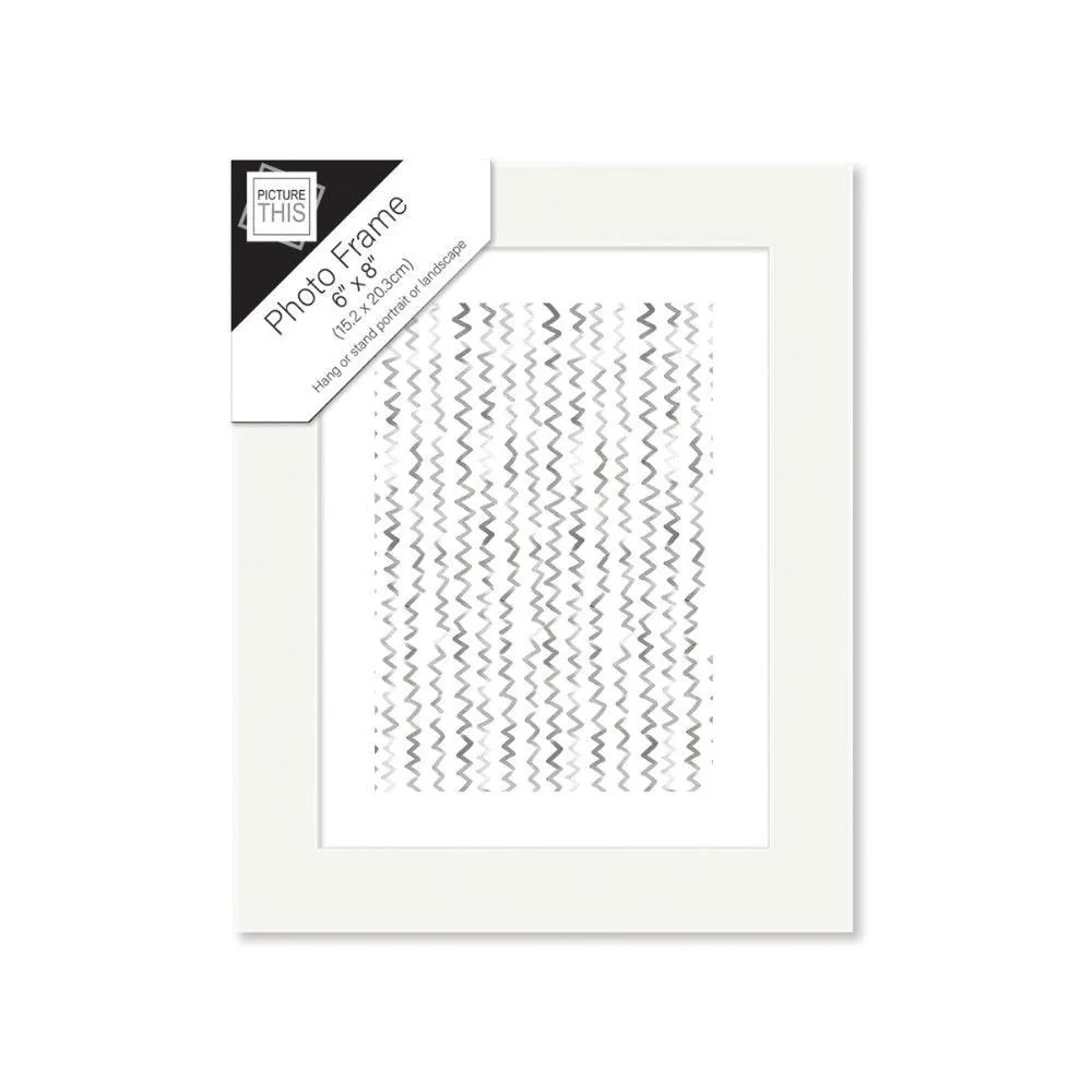 Picture This Basic White Photo Frames with Border - Image 3