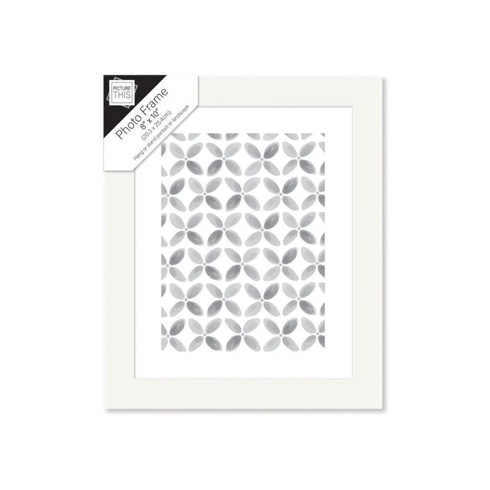 Picture This Basic White Photo Frames with Border - Image 4