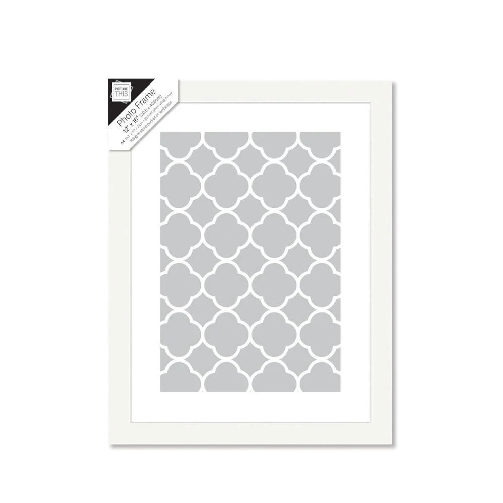 Picture This Basic White Photo Frames with Border - Image 5