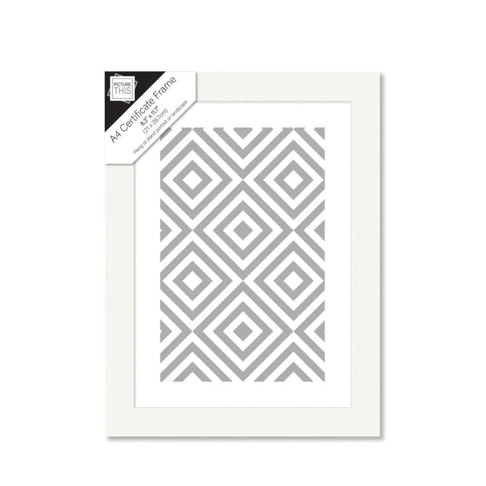 Picture This Basic White Photo Frames with Border - Image 6