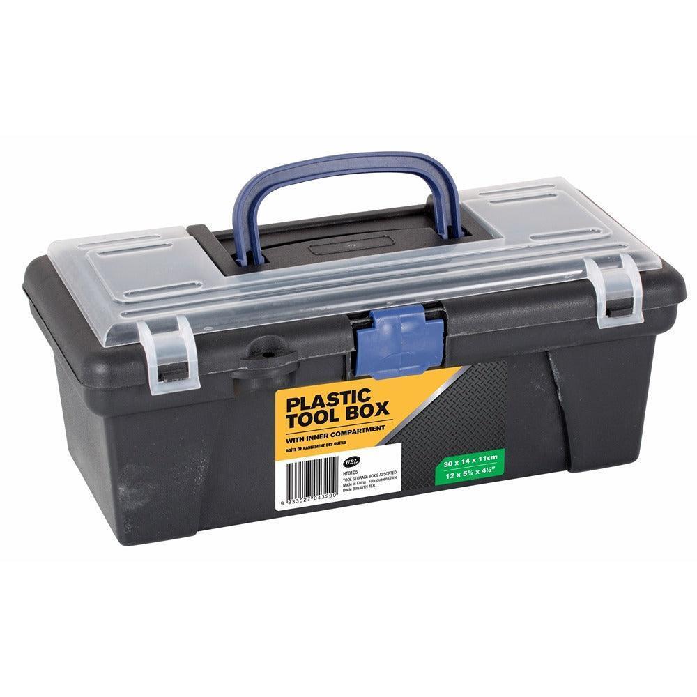 Plastic Tool Storage Box with Insert