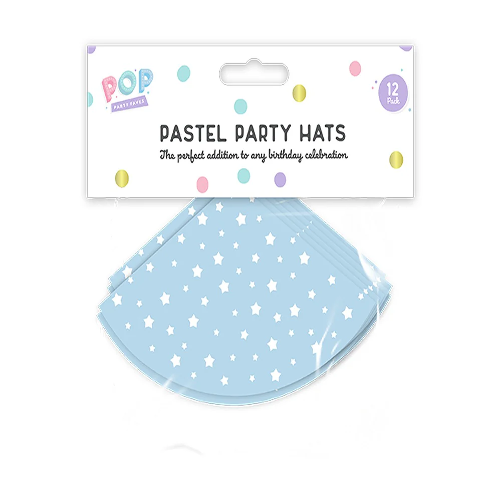 Pop Pastel Party Hats | 12pk - Image 2