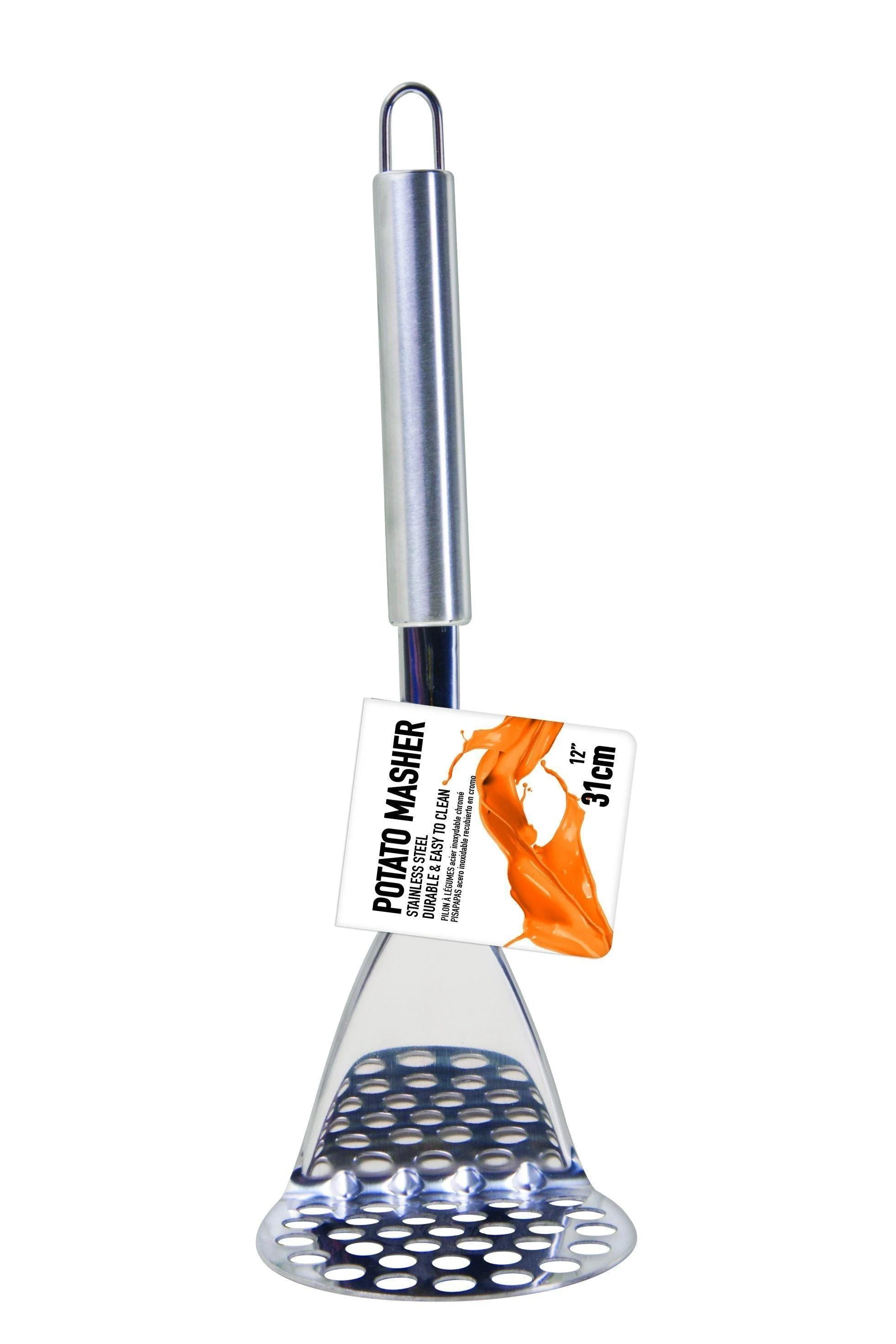 Potato Masher | Stainless Steel | Durable & Easy To Clean | 31cm