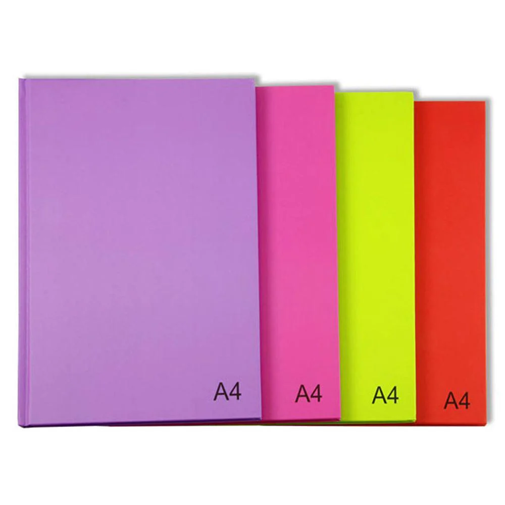 Premier Stationery A4 Hardcover Notebook | 160 Page | Pastel Series
