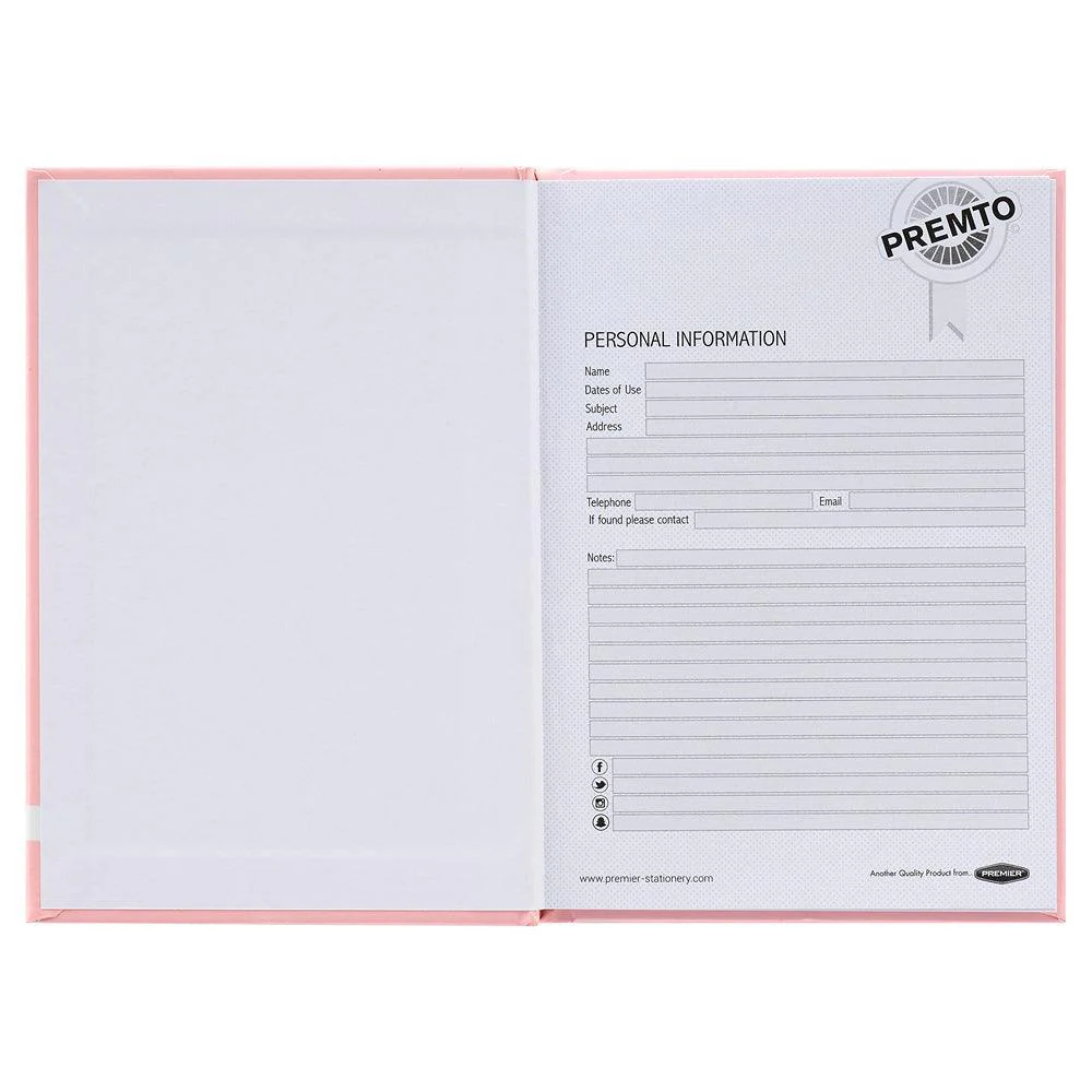 Premto A6 Hardcover Notebook | 160 Page | Pastel Colours - Image 8