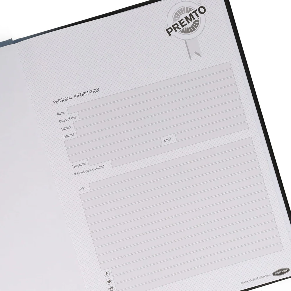 Premto Vibrant Hardback Notebooks | Pack of 5 - Image 4