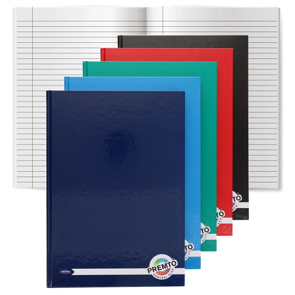 Premto Vibrant Hardback Notebooks | Pack of 5 - Image 6