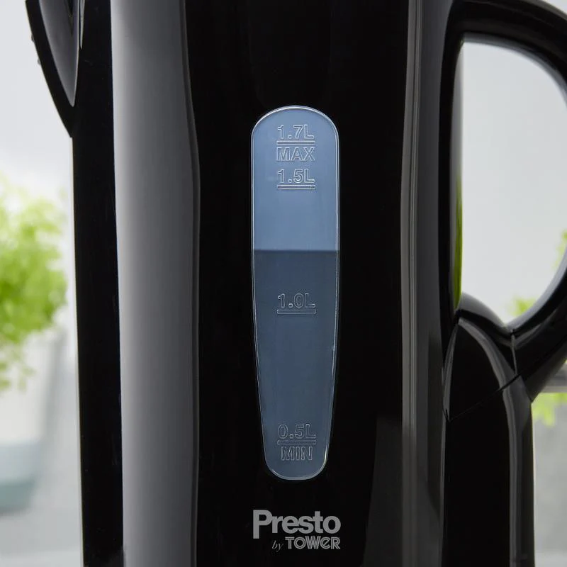 Presto 2200W 1.7 Litre Electric Kettle Black | PT10053BLK - Image 8