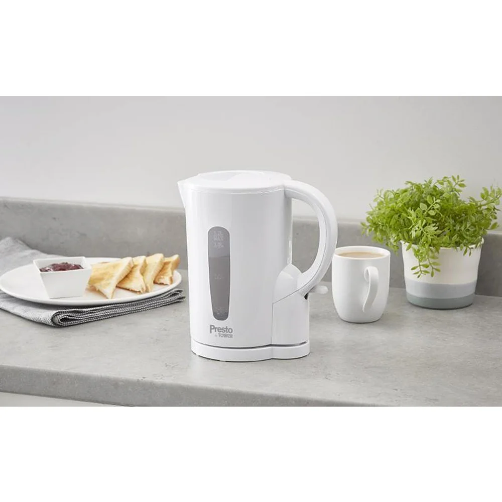 Presto by Tower Electric Kettle White | 2000w | 1.7ltr - Image 6