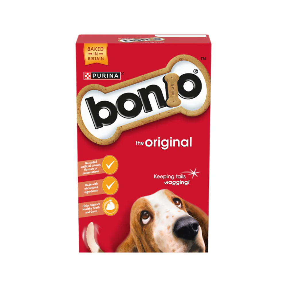 Purina Bonio Original Dog Biscuits | 650g, Baked in Britain