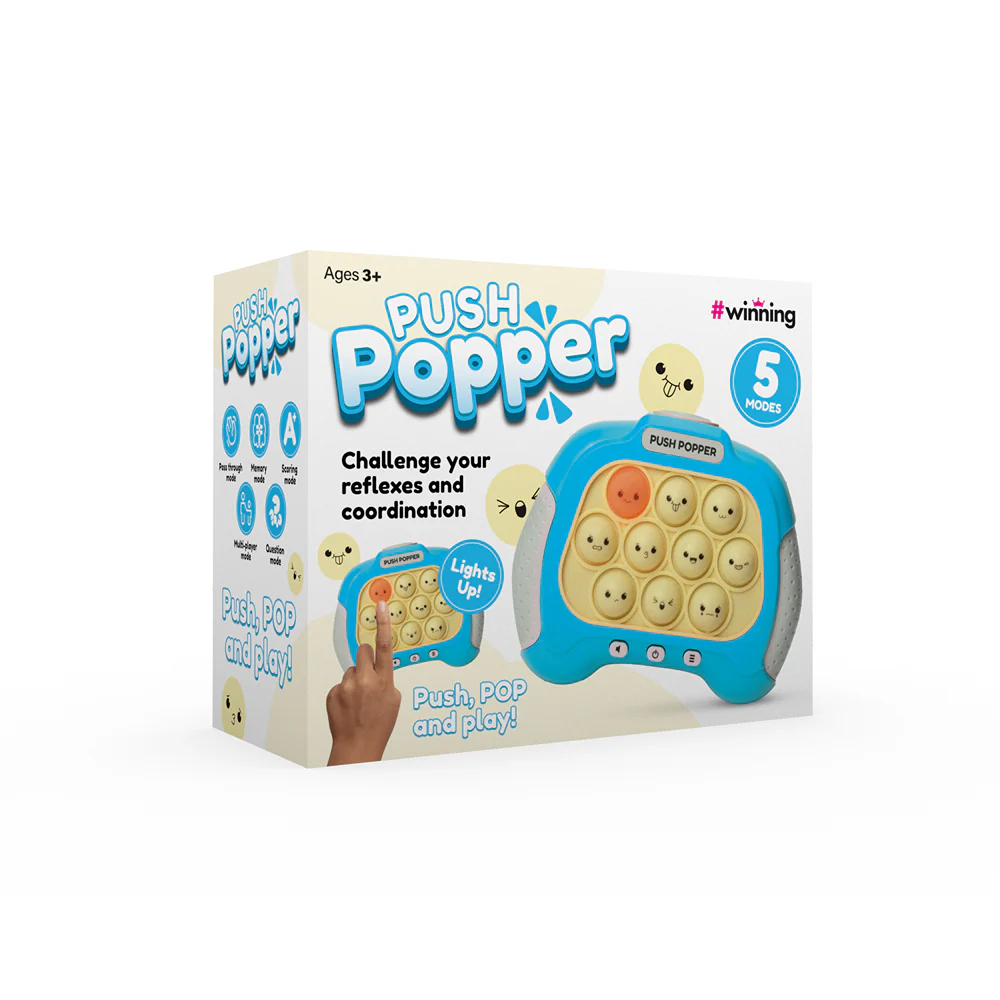 Push Popper Game | Blue - Image 2