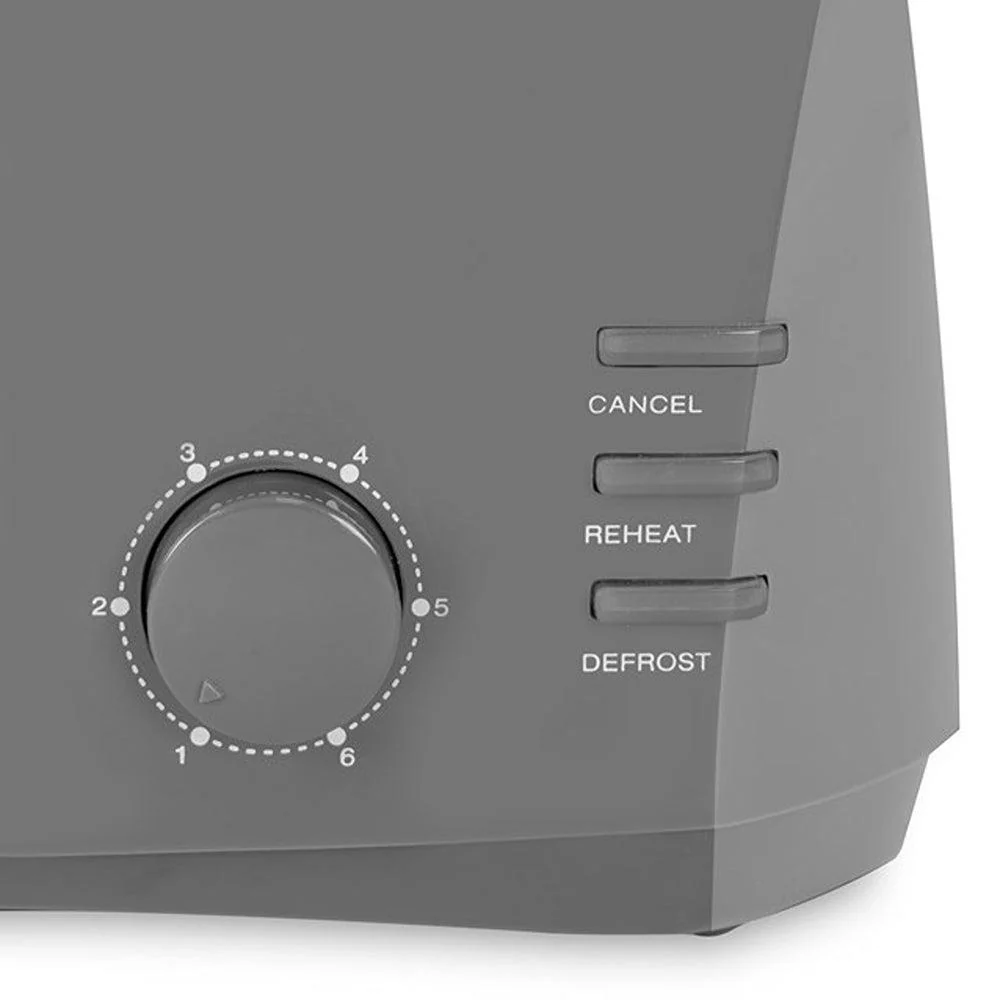 Quest Grey 4 Slice Toaster | 1400W - Image 4