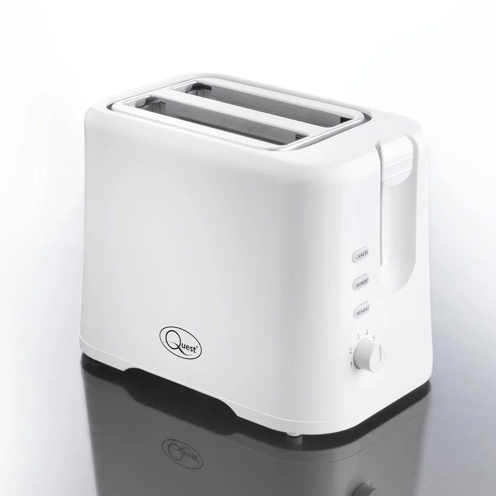 Quest White 2 Slice Toaster | 870W - Image 3