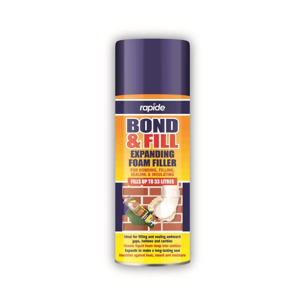 Rapide Bond & Fill Expanding Foam Filler | 500ml