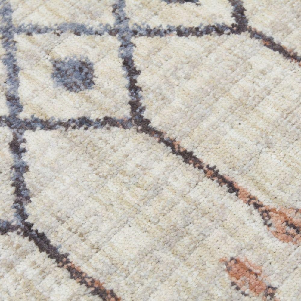Revive Tribeca Cream Beige Modern Rug | Made From Recycled Plastic Bottles - Image 5