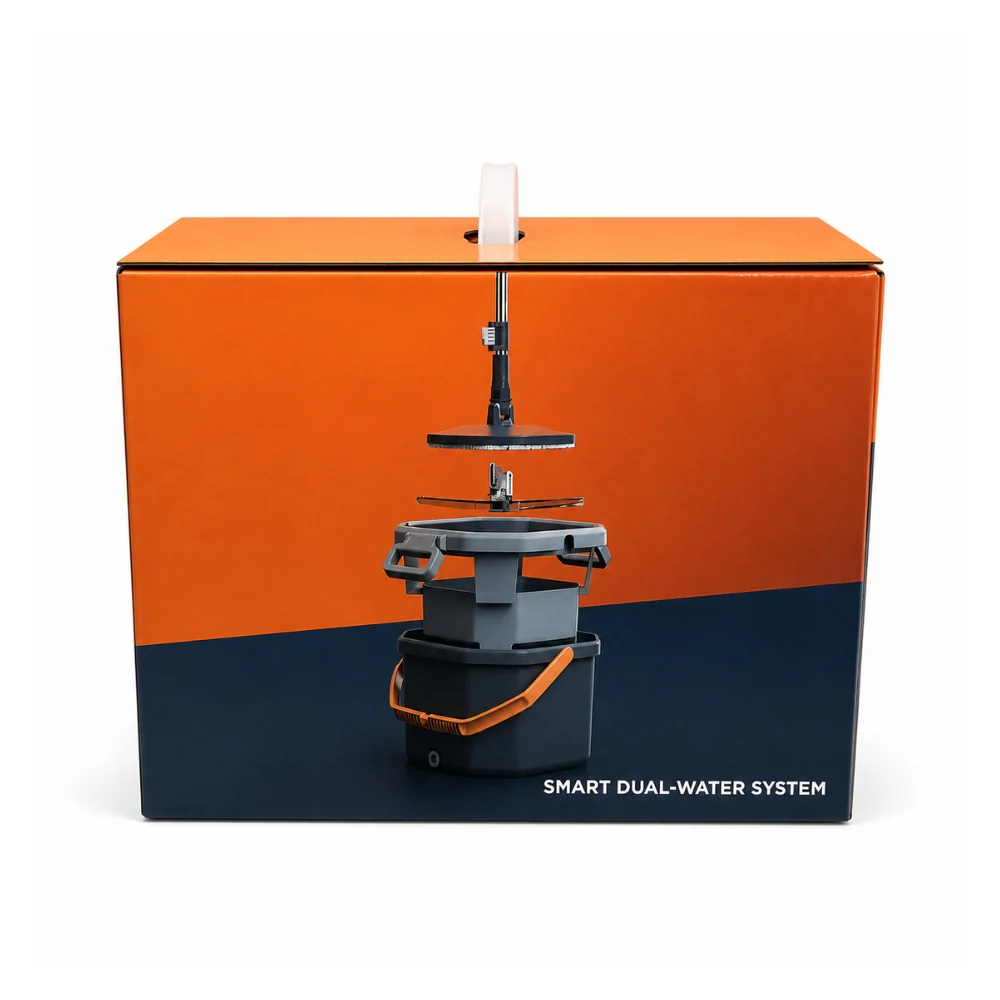 Revoloop Smart Octagon Spin Mop | Floor Cleaning Mop System - Image 3