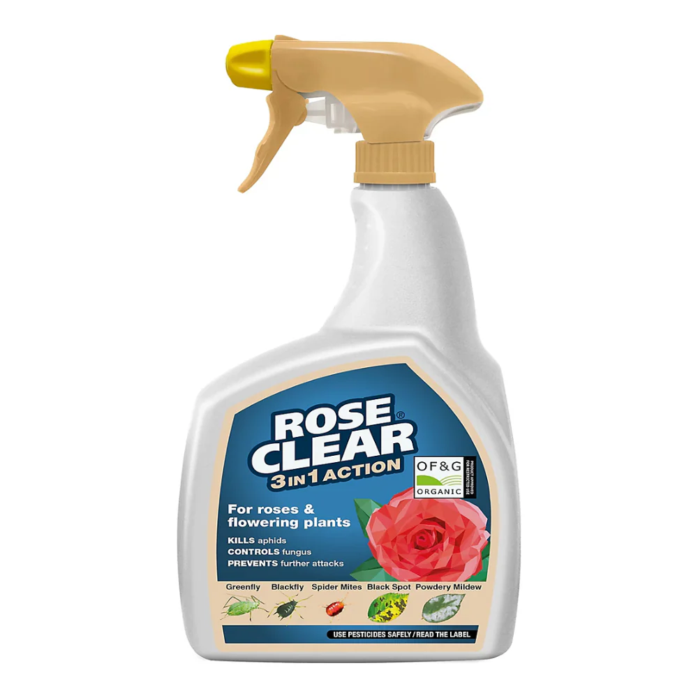 RoseClear 3-in-1 Rose and Flowering Plant Treatment Spray | 800ml