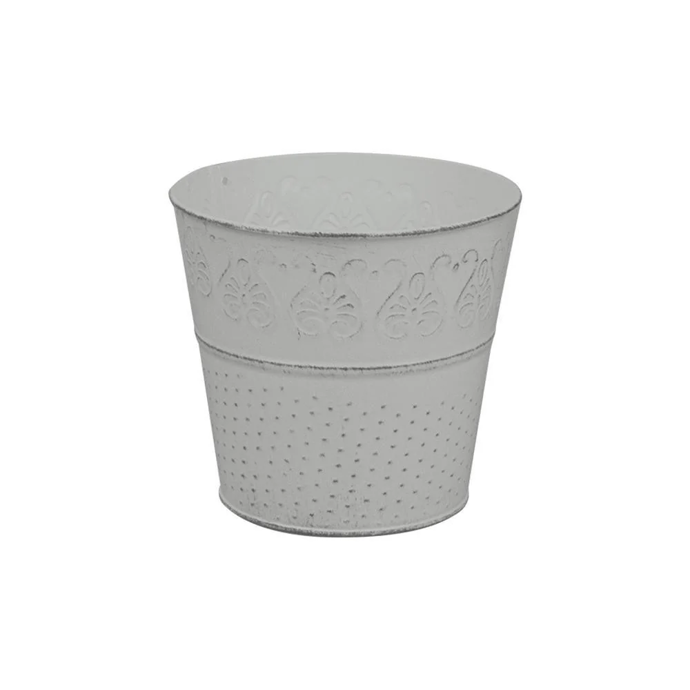 Rowan Decorative Chic Design Metal Pot | Assorted Colour | 12cm - Image 2