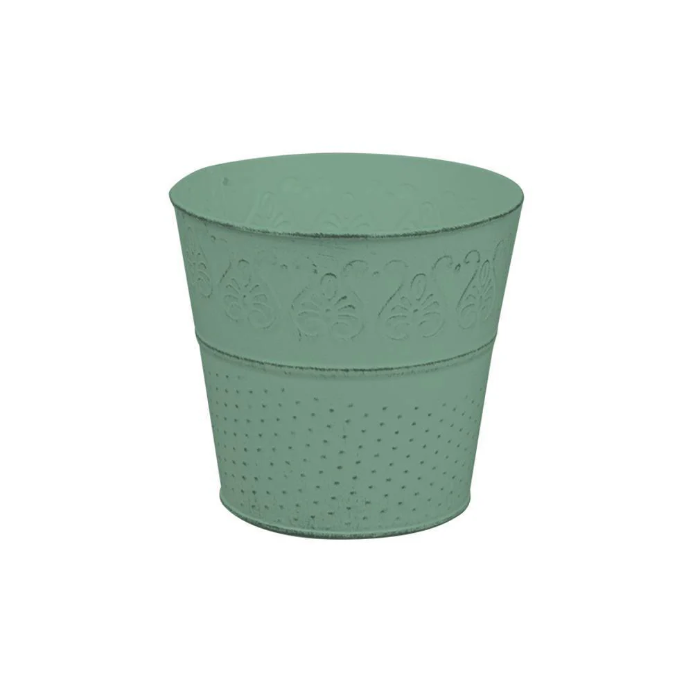 Rowan Decorative Chic Design Metal Pot | Assorted Colour | 12cm - Image 3