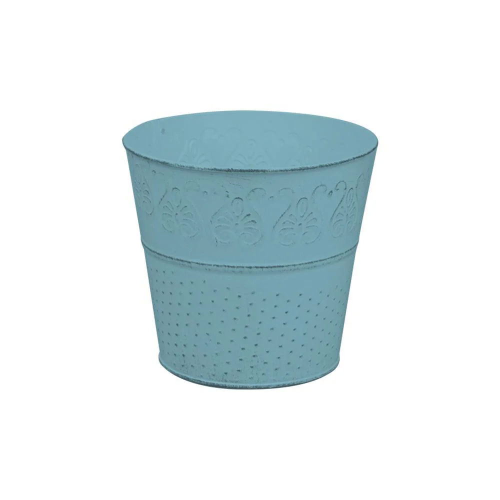 Rowan Decorative Chic Design Metal Pot | Assorted Colour | 12cm - Image 4