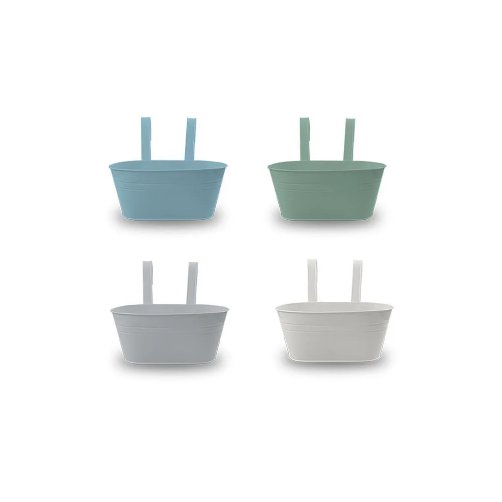 Rowan Hanging Metal Planter | Assorted Colour | 12.5cm