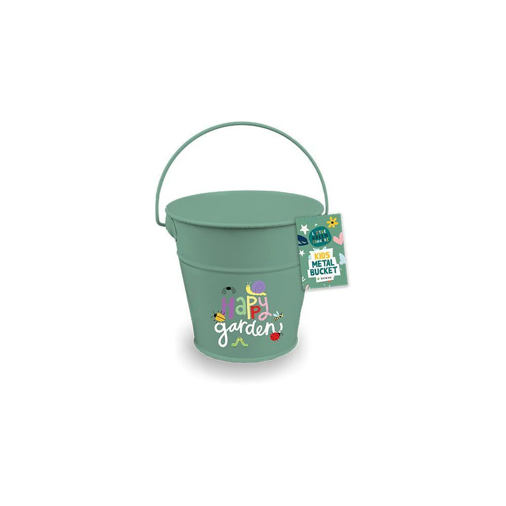 Rowan Kids Metal Bucket | Assorted Colour | 12.5cm - Image 3