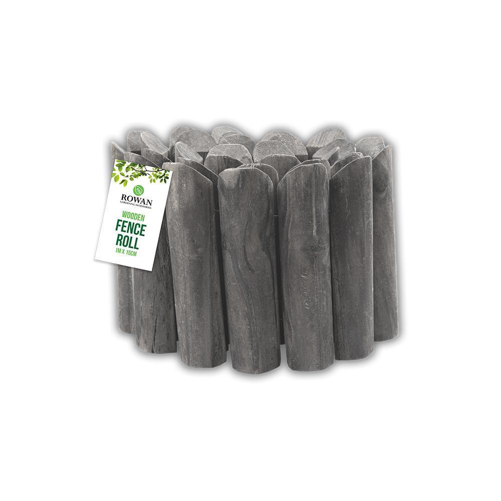 Rowan Wooden Fence Roll | Assorted Colour | 1m x 15cm - Image 4