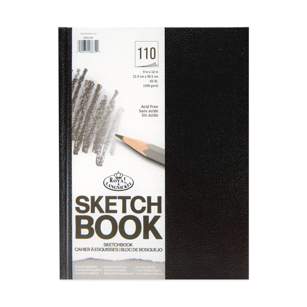 Royal & Langnickel 9 x 12 Hardback Sketchbook Pad | Hardcover