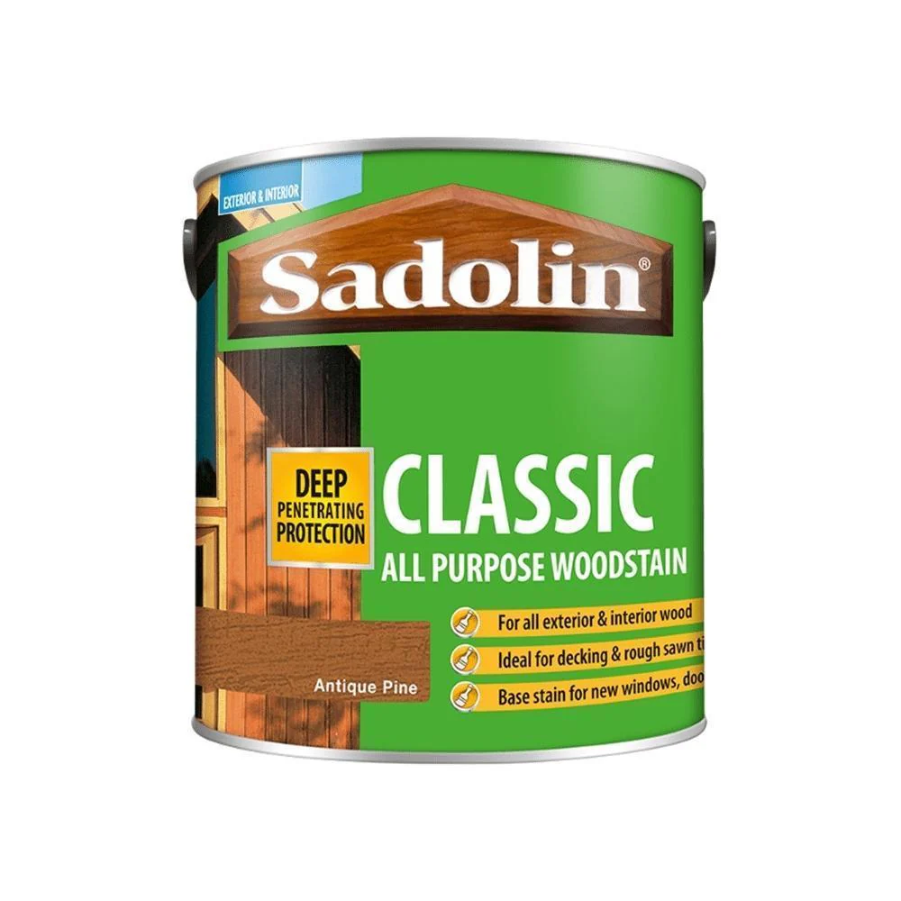Sadolin Classic All Purpose Woodstain Antique Pine | 1ltr