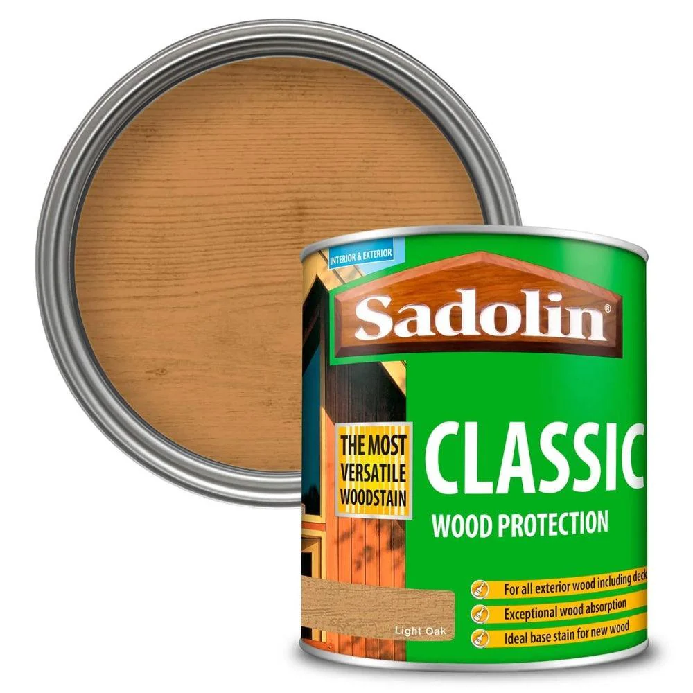 Sadolin Classic All Purpose Woodstain | Light Oak - Image 7