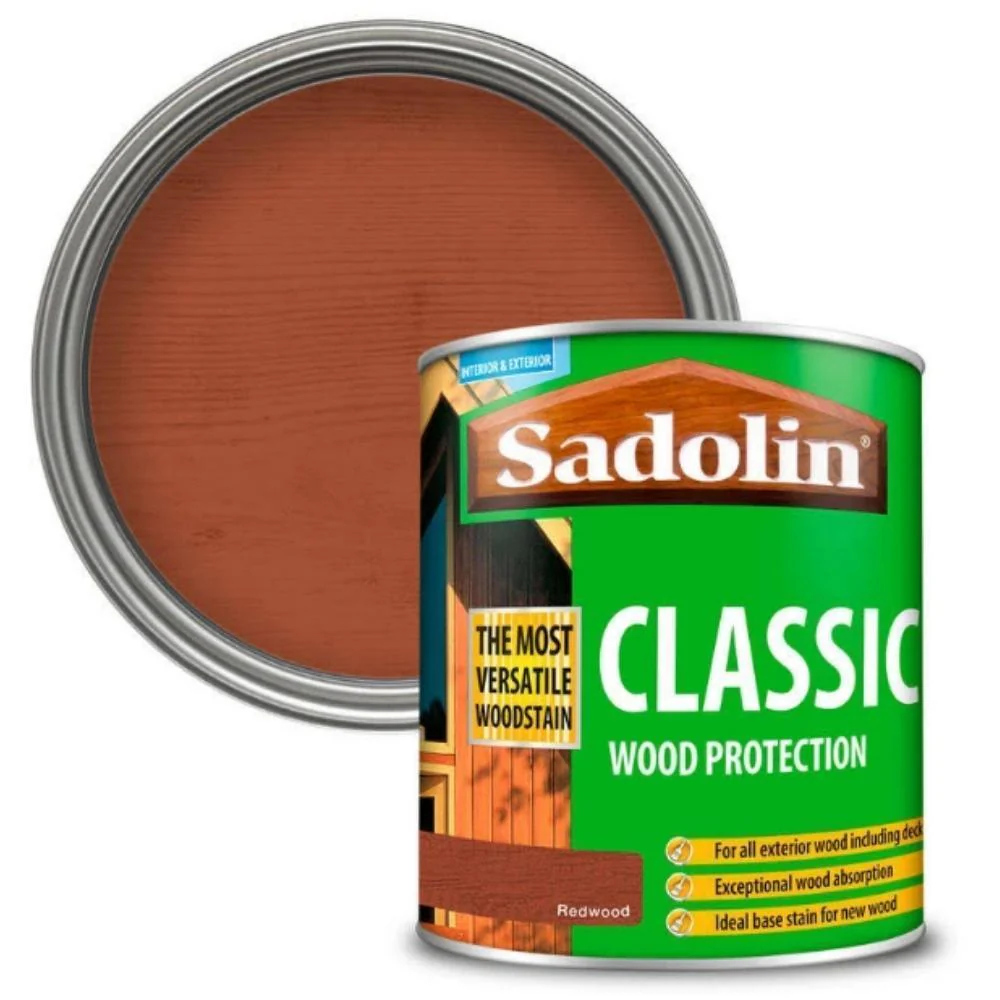 Sadolin Classic All-Purpose Woodstain Redwood | 2.5L - Image 2