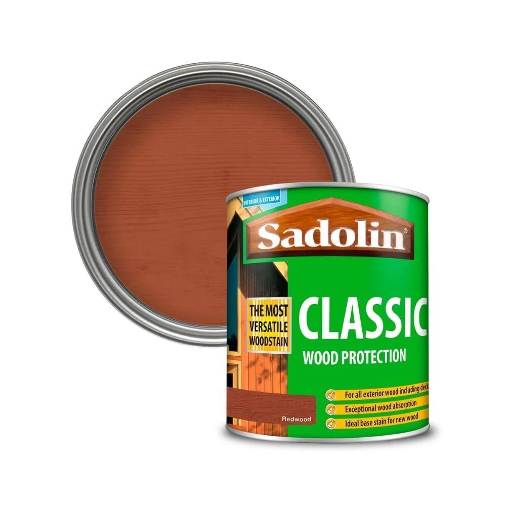 Sadolin Classic Wood Protection Redwood | 1L - Image 2