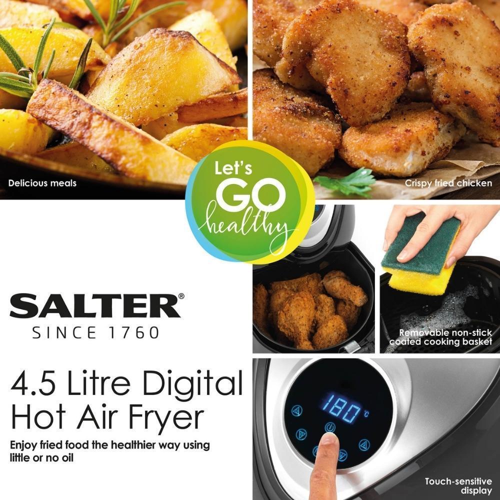 Salter Digital Hot Air Fryer | 4.5L - Image 4