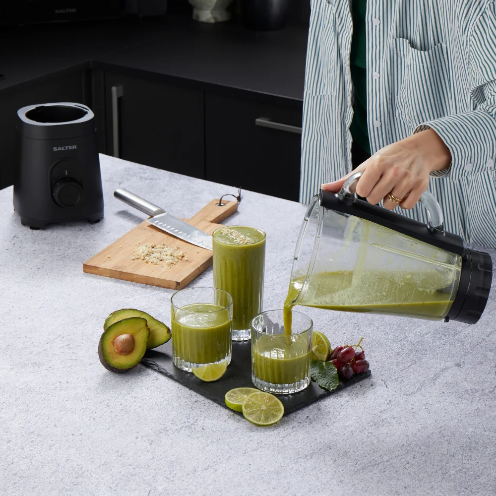 Salter Kuro Glass Jug Blender | 600W, 1.5L, 2 Speed Settings - Image 8