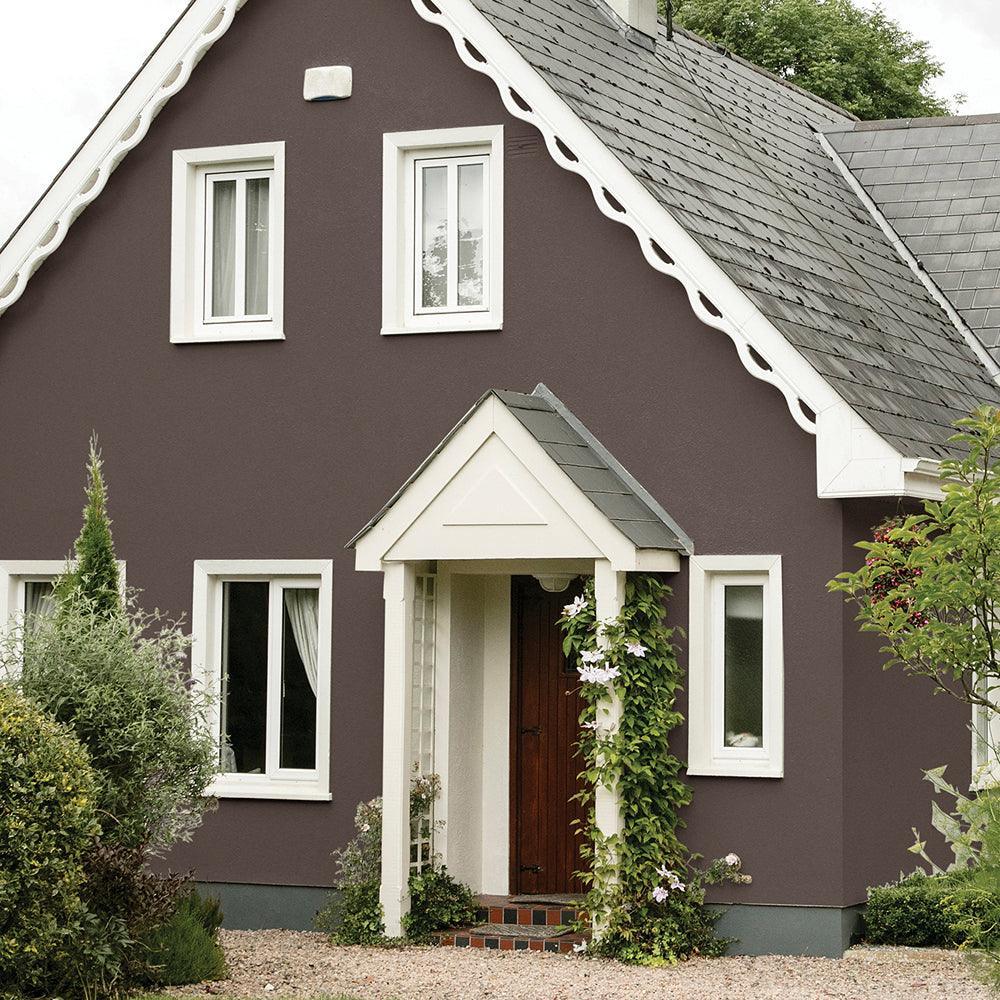 Sandtex Microseal Smooth Masonry Paint | Bitter Chocolate - Image 4