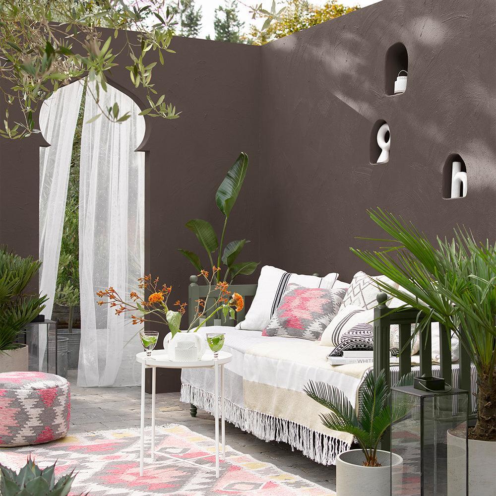 Sandtex Microseal Smooth Masonry Paint | Bitter Chocolate - Image 5