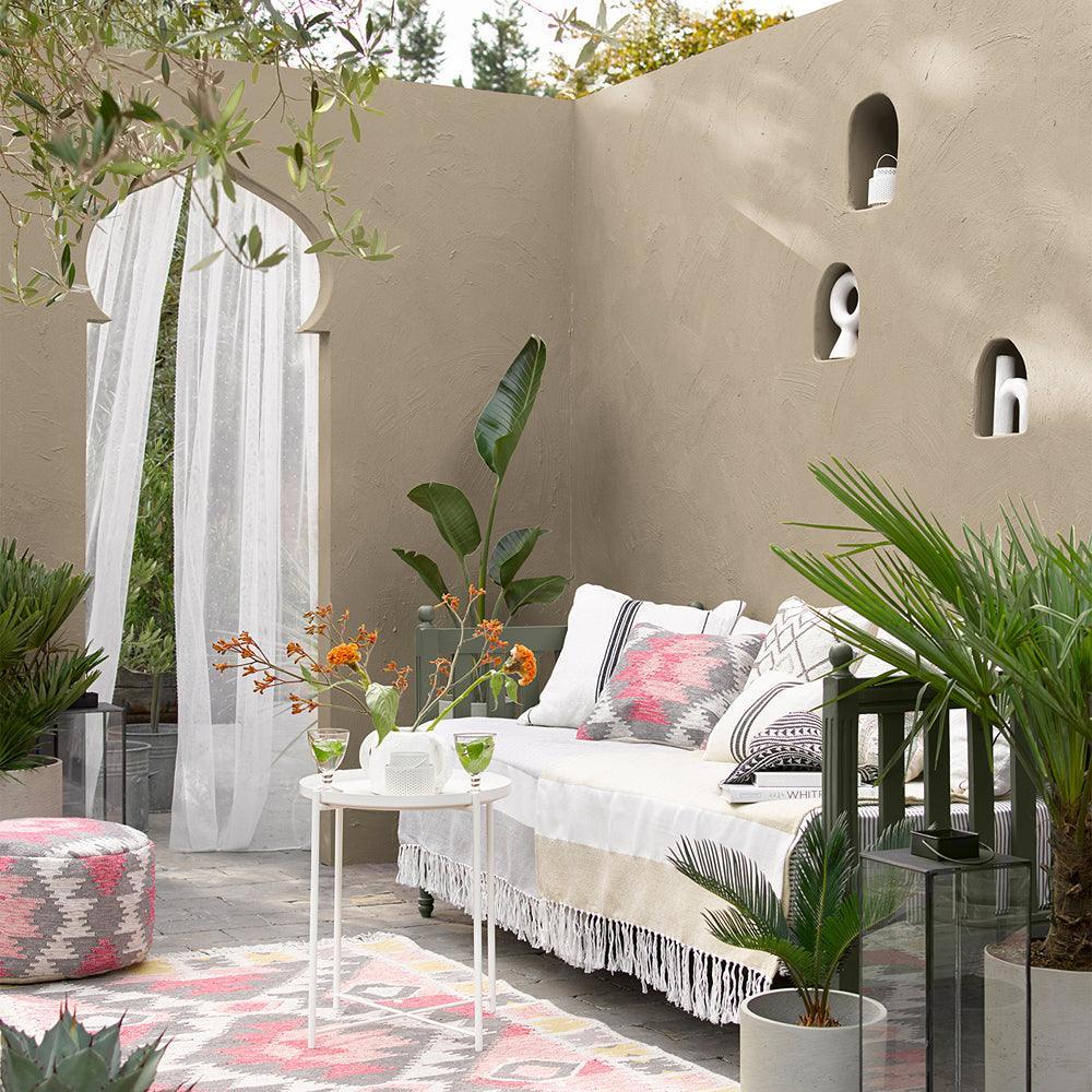 Sandtex Microseal Smooth Masonry Paint | Mid Stone - Image 5