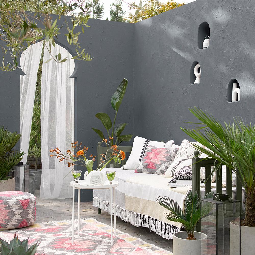 Sandtex Microseal Smooth Masonry Paint | Slate Grey - Image 5