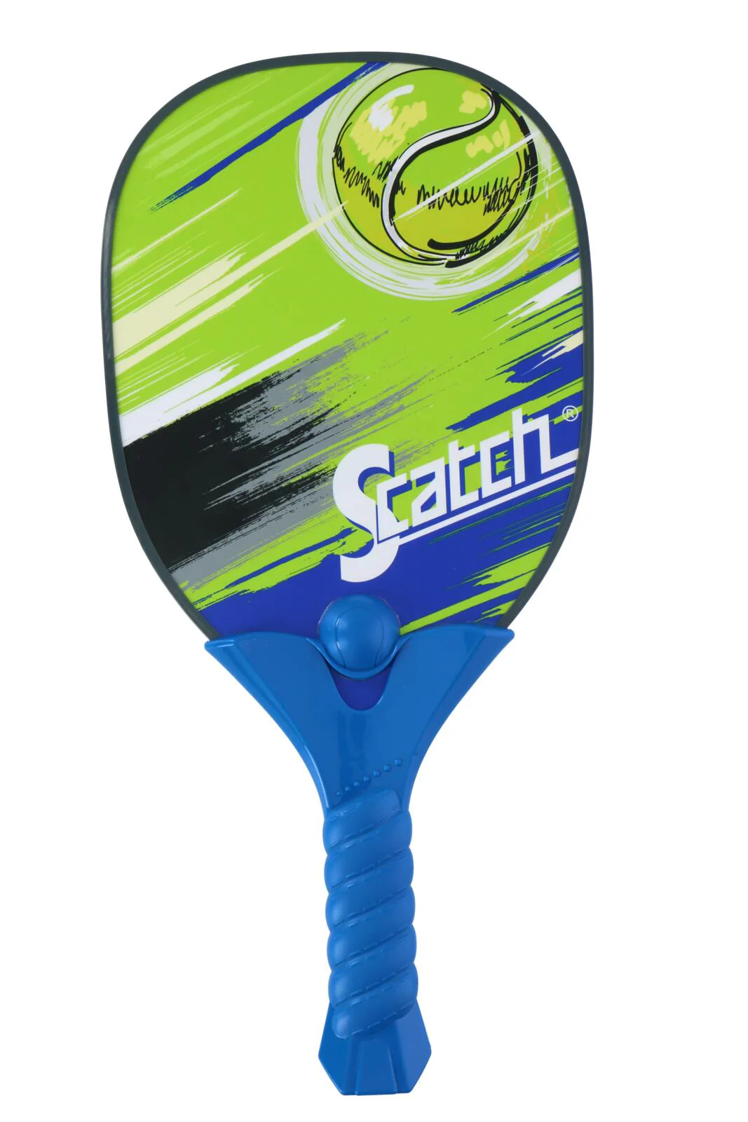 Scatch Paddleball Set | 4pcs | Green & Blue | Ergonomic Handle - Image 5