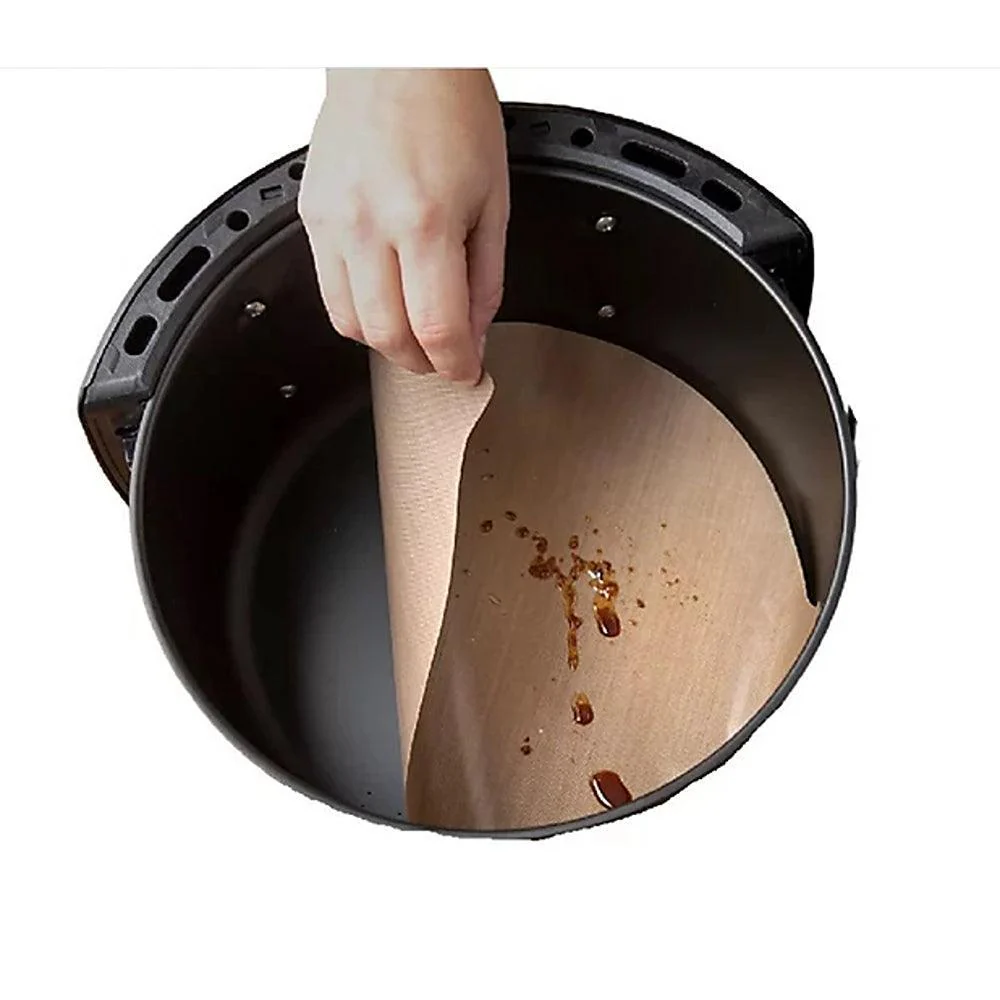 Sealapack Reusable Air Fryer Cooking Liner Round Sheet | 24cm - Image 3
