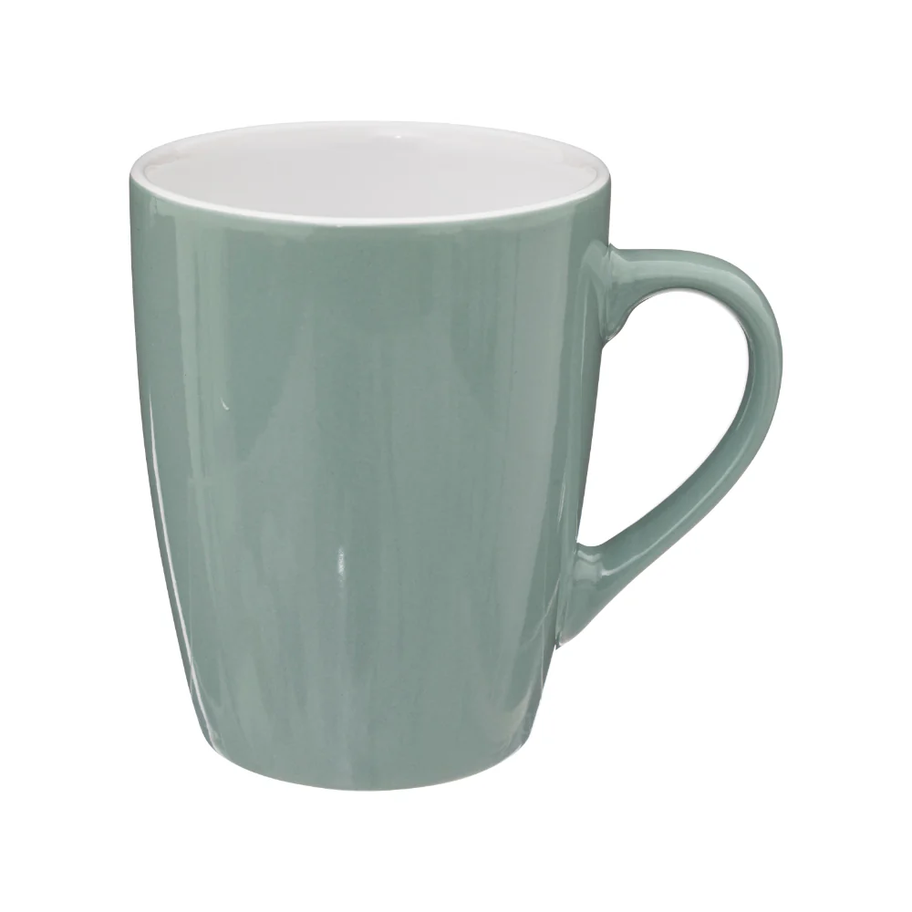 Secret de Gourmet Colorama Mint Mug | 38cl, Glossy Finish, White Interior