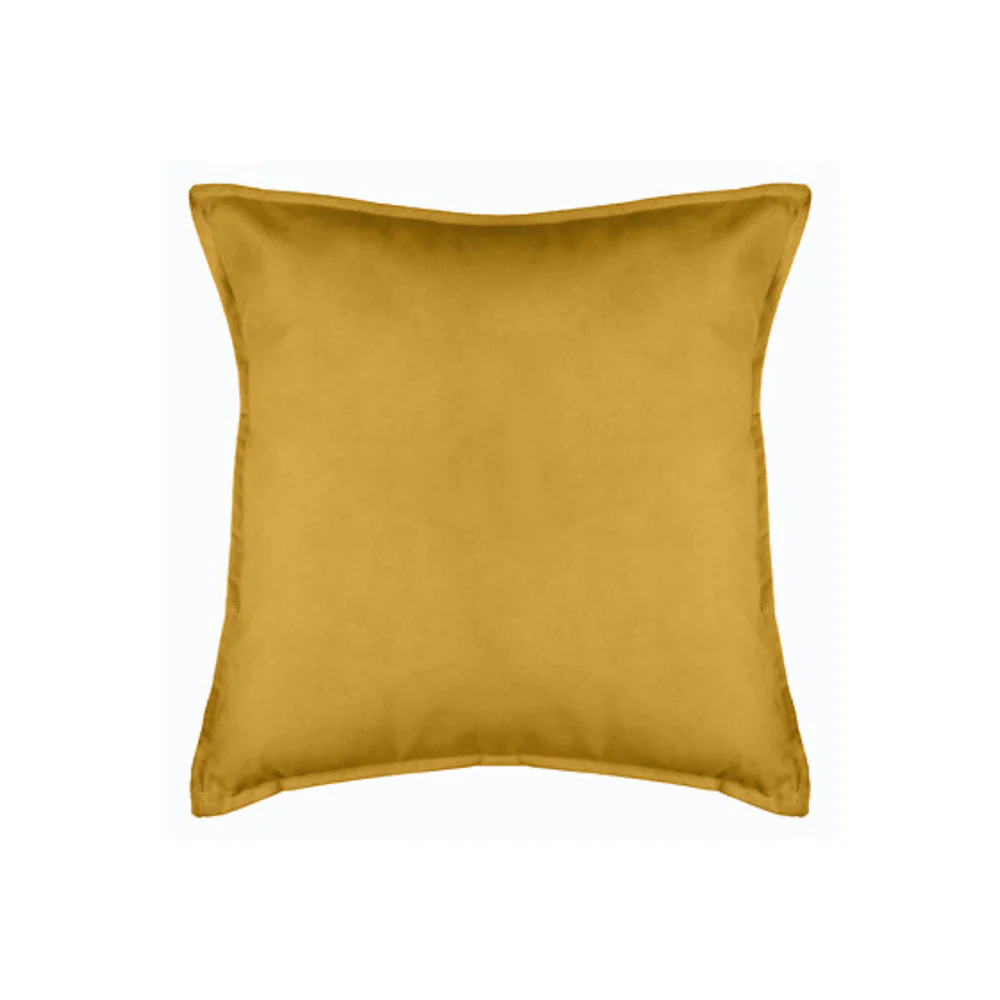 Secret de Gourmet Lilou Ochre Cushion | 45 x 45cm, Soft Touch, Square