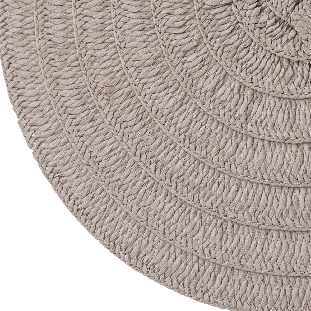 Secret de Gourmet Olivia Woven Round Placemat | Purple, 38cm - Image 3