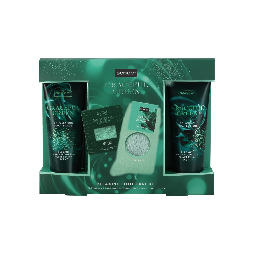 Sence Collection Night Luxe Foot Care Gift Set | Set of 4 Pieces - Image 2