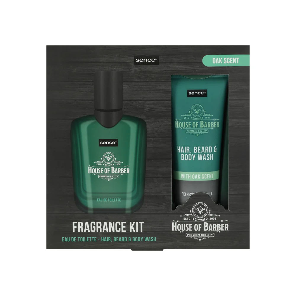 Sence Collecton House of Barber for Men Perfume Gift Set | 2 Pieces - Image 2
