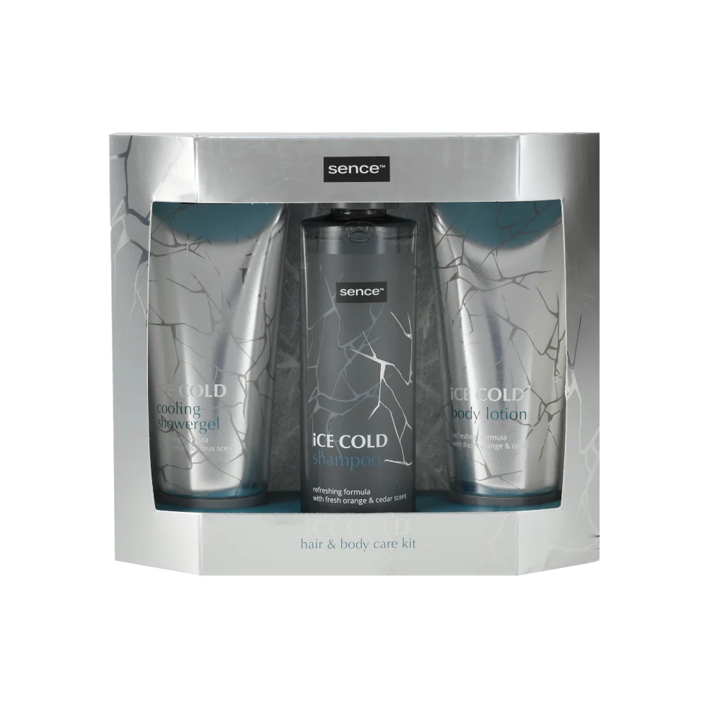 Sence Collecton Mystic Cold Men's Gift Set | 3 Pieces, Body Care, Citrus Cedar