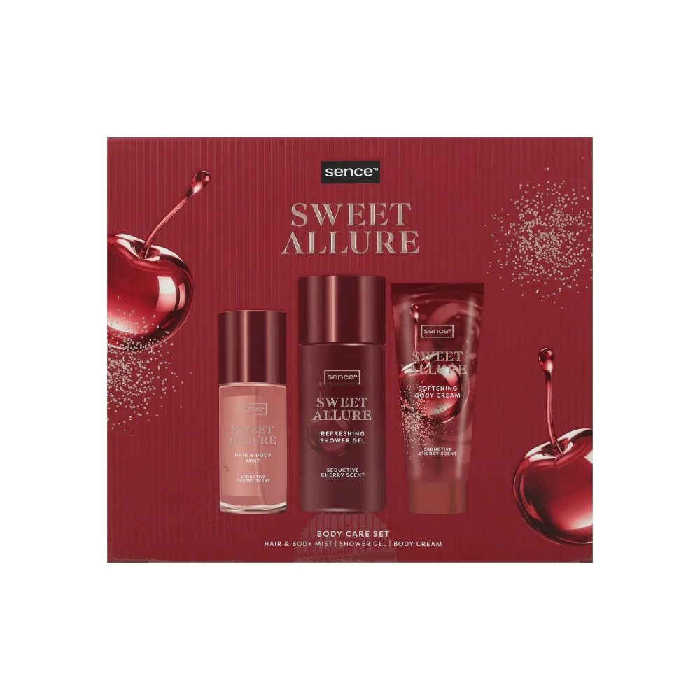 Sence Collecton Allure Body Care Gift Set | 3 Body Care Pieces - Image 2
