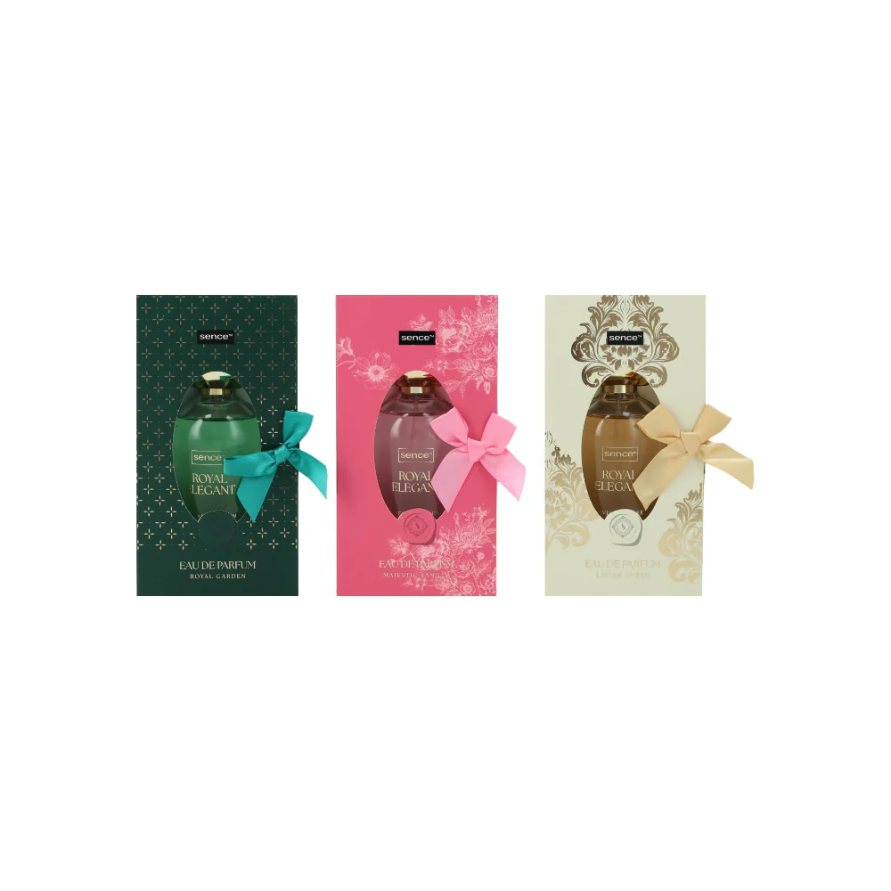 Sence Collecton Royal Elegant Perfume Gift Set | 100ml | 3 Assorted Scents - Image 2