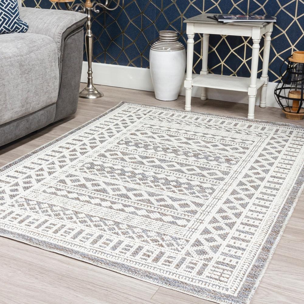 Serenity Aztec Rug | Timeless Tribal Elegance - Image 3